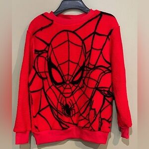 Red Spider Graphic Sweater Size 10/12